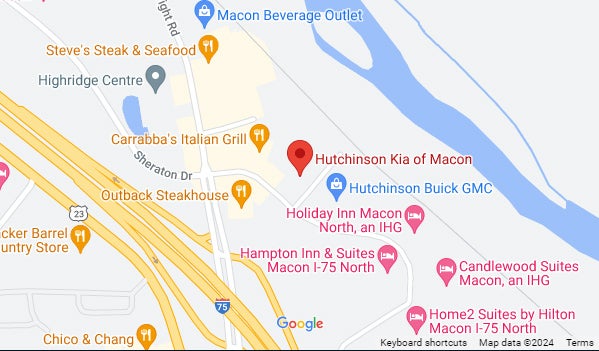 Hutchinson Kia Google Map image